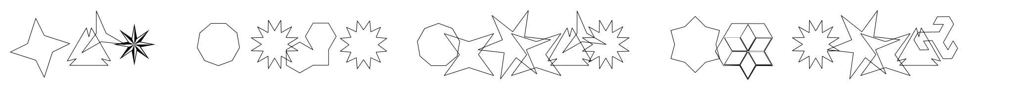 Ingy Star Tilings Outline image